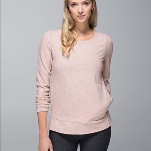 *SOLD* Lululemon Pink Exhalation Pullover Sz 6